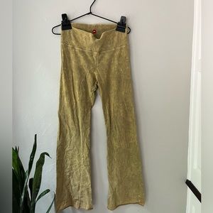 ✨ENER-CHI ROLLED HEM YOGA HIGH WAIST LEGGINGS PANTS M